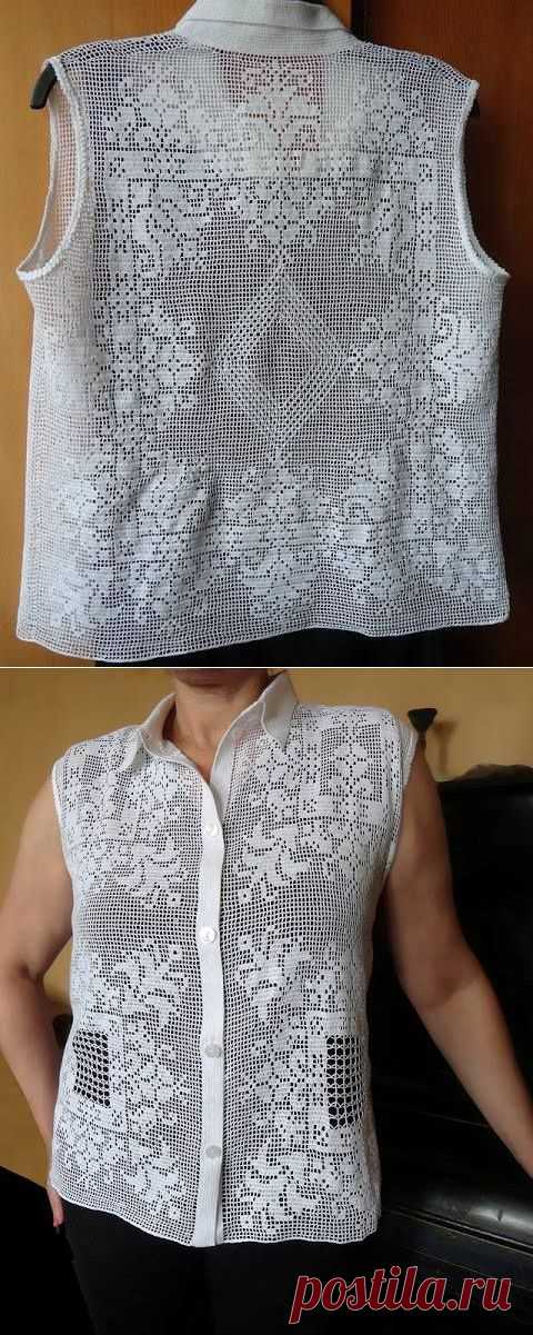 Летние фантазии крючком!!!!!Филе!.