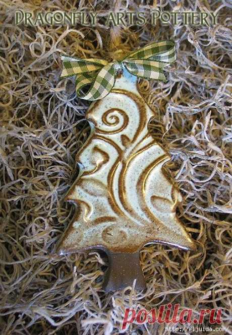 Елочные украшения из самодельной массы. ЛЕПКА