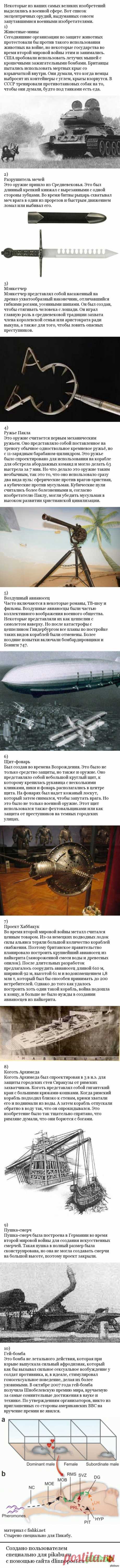 10 самых причудливых видов оружия / Surfingbird - все, что интересно тебе