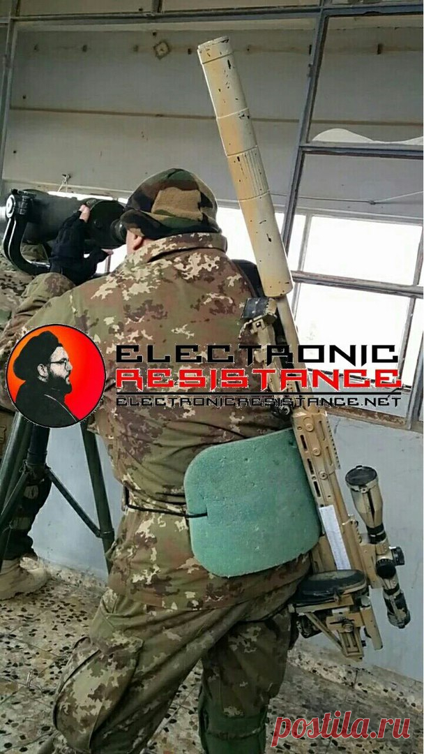 Боевые действия в Сирии
Винтовочка интересная