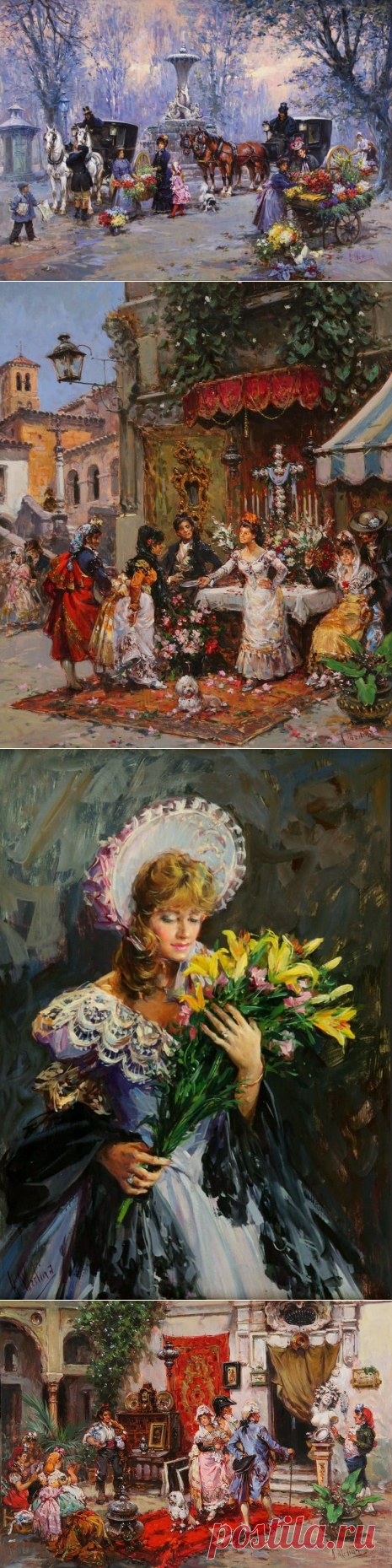 Художник Антонио Медина Серрано (Antonio Medina Serrano). Картины
