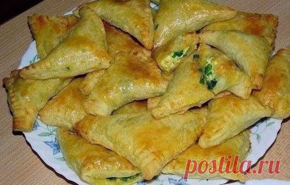 шеф-повар Одноклассники: Быстрые пирожки с яйцом и луком