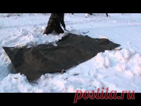 Уроки выживания, укрытие из снега II