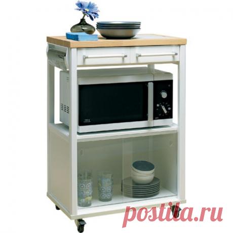 украшающие блог - Arquitrecos: новое пространство для микроволновой печи: горячая башня, под скамейкой или тележку?