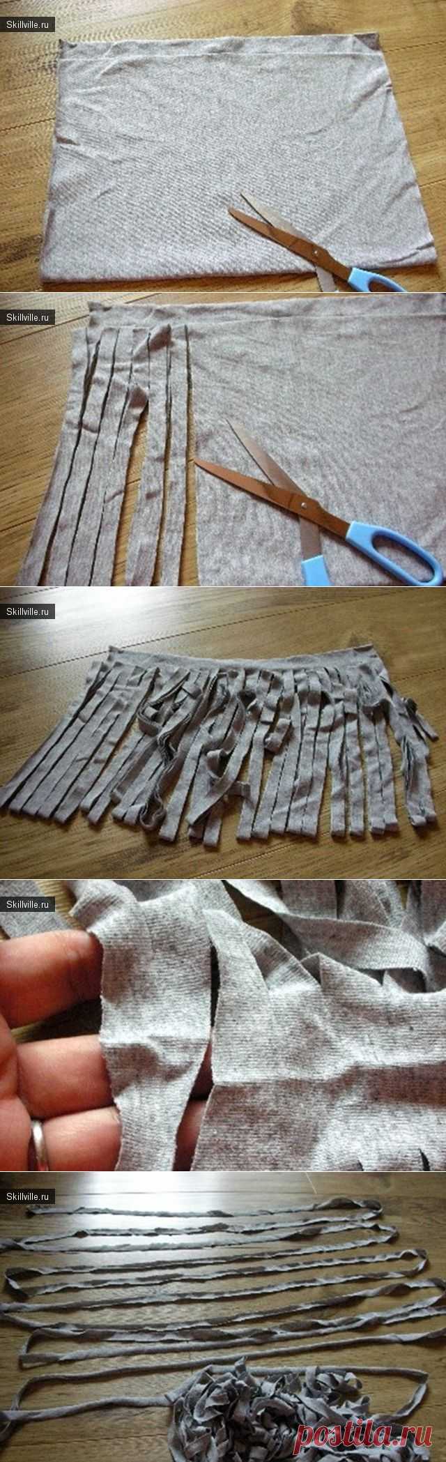пряжа из футболок