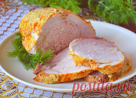 Потрясающая буженина в духовке на праздник. Слишком вкусное, сочное и нежное мясо | Весёлый Бублик | Дзен