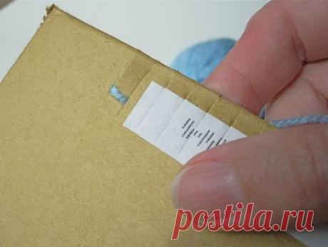 Ткацкий станок из вилки и картонки