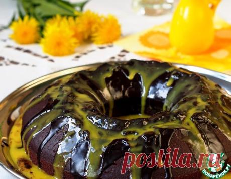 Шоколадный бисквитный кекс на красном вине – кулинарный рецепт
