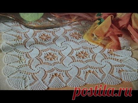 КВАДРАТНАЯ САЛФЕТКА ИЛИ КРАСИВЫЙ МОТИВ (часть первая).