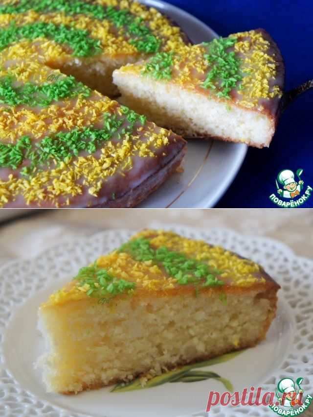 Греческий пирог "Ревани с кокосом" - кулинарный рецепт