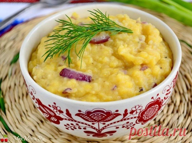 Гороховая каша в мультиварке | MaxMenu.Ru - Кулинарные рецепты
