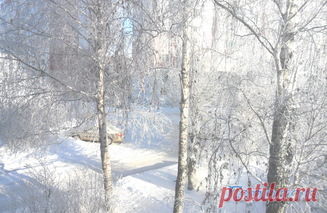 Городок в Рождество