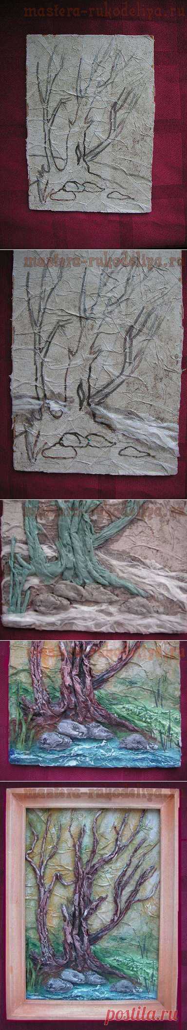 Мастера рукоделия - рукоделие для дома. Бесплатные мастер-классы, фото и видео уроки - Мастер-класс: Картина из туалетной бумаги