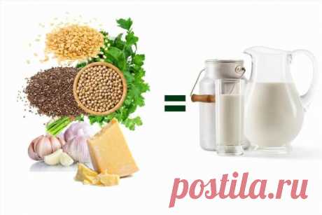 10 продуктов, в которых кальция больше, чем в молоке | Люблю Себя
