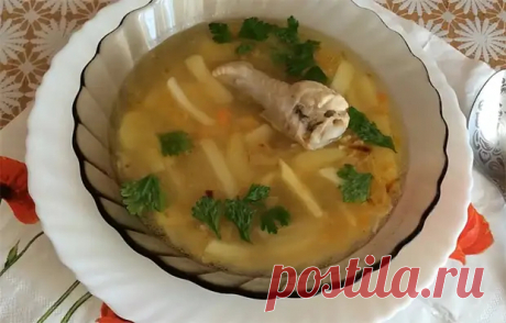 Куриный суп с секретом! Пальчики оближешь - БУДЕТ ВКУСНО! - медиаплатформа МирТесен