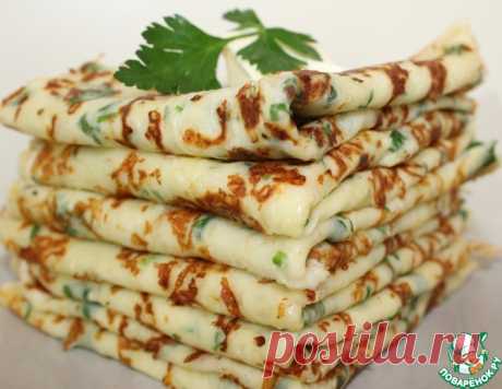 Сырные блинчики – кулинарный рецепт