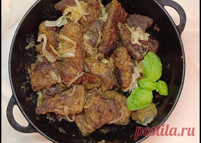 Печень в панировке из кукурузной муки - пошаговый рецепт с фото. Автор рецепта Оксана 🏃‍♂️ ✈️ . - Cookpad