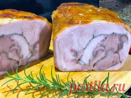 Как очень вкусно и просто приготовить мясо в духовке. Эта ВКУСНЯТИНА вместо любой колбасы.