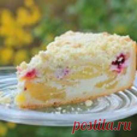 Яблочный пирог "Нежность" Кулинарный рецепт