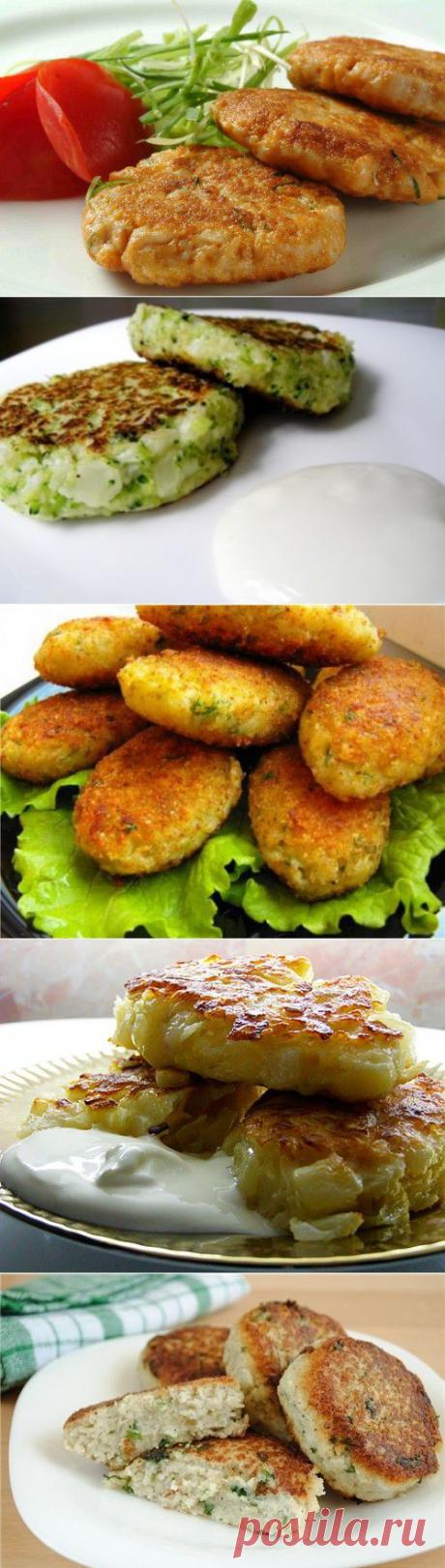 Овощные котлеты – для всех, кто любит питаться легко! / Простые рецепты