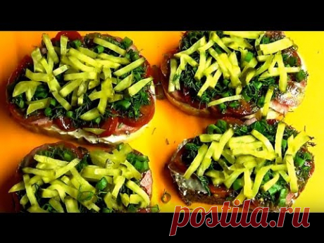 Невероятно вкусные горячие бутерброды с необычным ингредиентом.