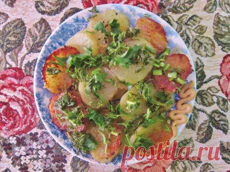 Оригинальный рецепт приготовления жареной кортошки, теперь картофель готовлю только таким способом | О вкусной и здоровой пище | Яндекс Дзен