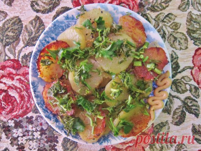 Оригинальный рецепт приготовления жареной кортошки, теперь картофель готовлю только таким способом | О вкусной и здоровой пище | Яндекс Дзен