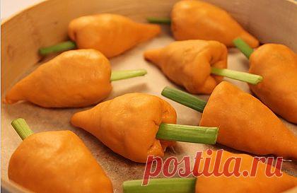 Манты - морковки..