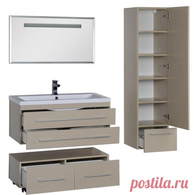 Тумба Нота 100 подвесная купить в Москве в интернет-магазине сантехники color-style.ru