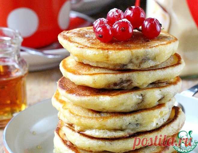 Дрожжевые кукурузные оладьи с изюмом – кулинарный рецепт