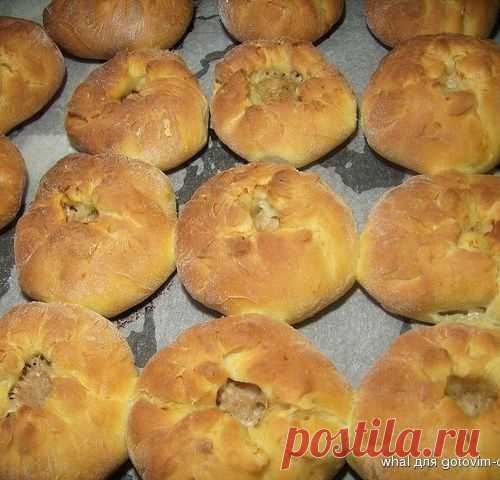 Беляши на дрожжевом тесте из кефира
