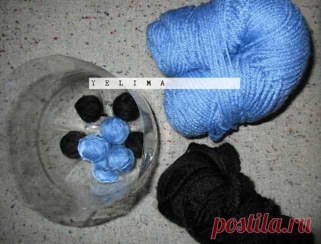 МЕЛАНЖ (формулы переходности цвета, функции меланжа, сочетание с другими техниками в вязании)