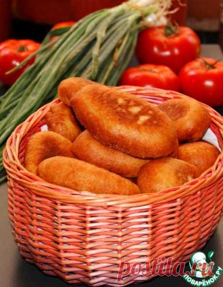 Пирожки из ледяного дрожжевого теста – кулинарный рецепт
