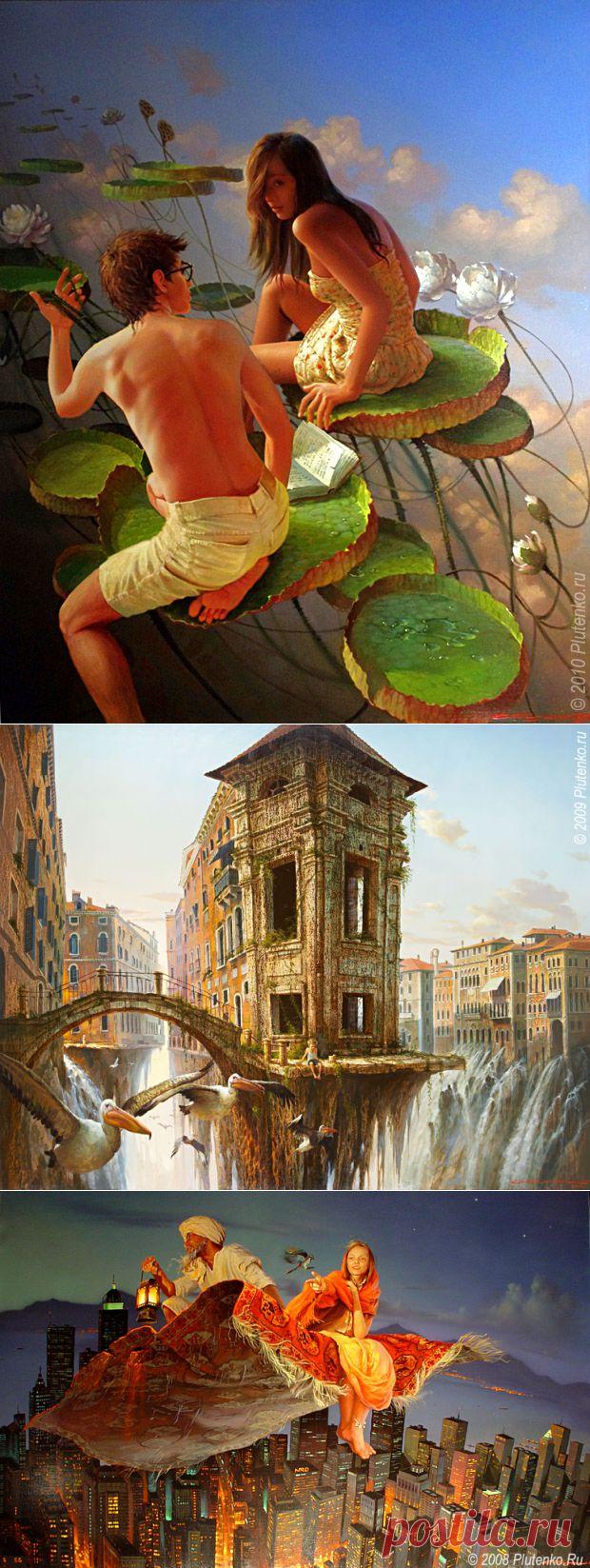 «Увидеть необычное и сделать необычнее». Фантастическое творчество художника Станислава Плутенко. | Наслаждение творчеством
