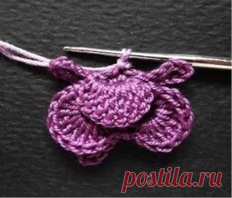 Crochet Bulk Flower Free Pattern