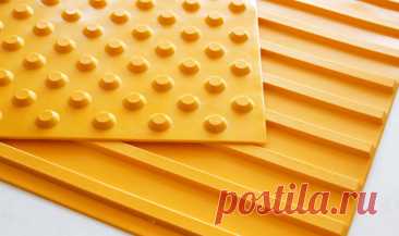 Тактильная плитка из полиуретана