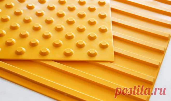 Тактильная плитка из полиуретана