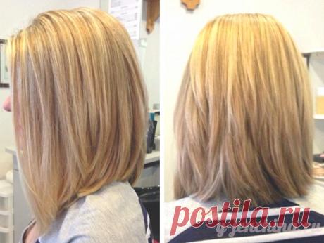 фото стрижки каре вид сзади