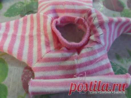 Простой мастер класс - полувер для кукол МСД / Выкройки одежды для кукол-девушек / Бэйбики. Куклы фото. Одежда для кукол