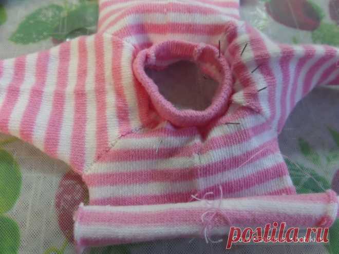 Простой мастер класс - полувер для кукол МСД / Выкройки одежды для кукол-девушек / Бэйбики. Куклы фото. Одежда для кукол