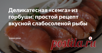 Деликатесная «семга» из горбуши: простой рецепт вкусной слабосоленой рыбы Я уже писала раньше, что когда мы приходим к свекрови в гости, то она нас всегда старается угостить какими-то необычными блюдами. В этот раз нас ожидали изысканные бутерброды со сливочным маслом и кусочками нежнейшей красной рыбы. Зная доходы мужниной мамы (она, уверяю вас, вовсе не миллионер и живет на одну пенсию), я не удержалась и начала расспрашивать, где это она достала такую вкусную семгу?

