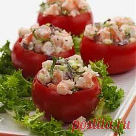 Вкусные помидоры, фаршированные креветками.... / Уход за собой / Похуdеtь - эtо просtо! / Pinme.ru / Настасья Корнилова