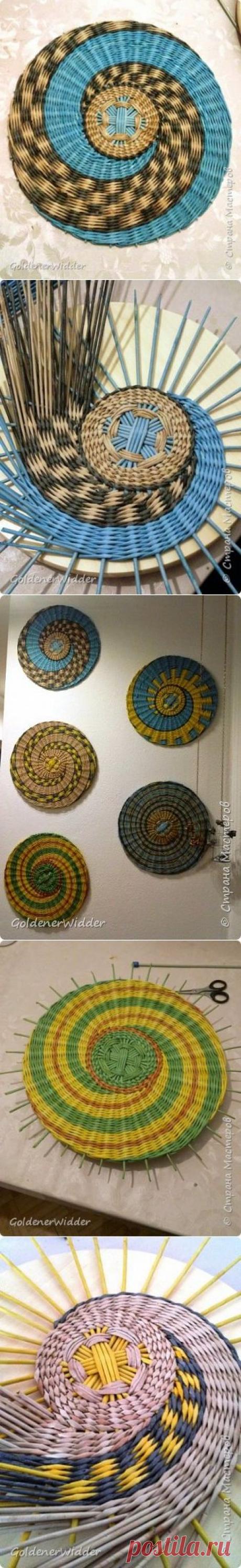 Техника спирального плетения из бумажных трубочек - Сам себе волшебник