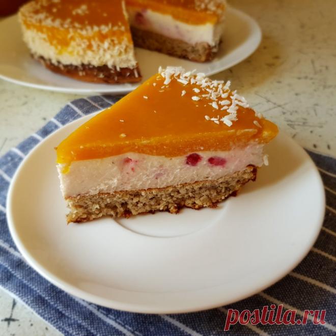 чизкейк (пп) низкокаллорийный десерт из здоровых ингридиентов