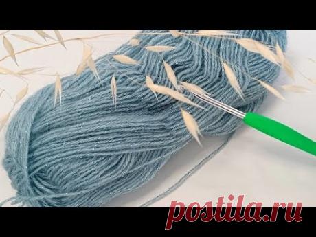 Этот стежок - шедевр! Этот узор крючком удивил меня своей красотой.