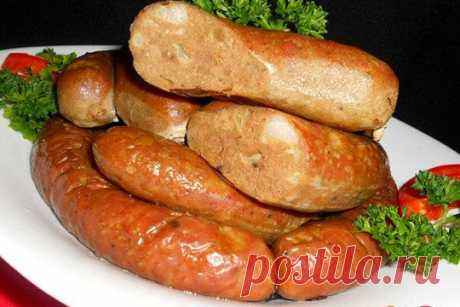 Печёночная колбаса
Очень вкусная домашняя колбаска. 
Готовится просто. 
Пошаговый рецепт
.
https://mojakuhnja.ru/pechyonochnaya-kolbasa/