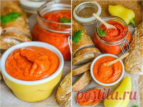 Жаркий ромеско: вкусный соус из сладкого перца • Жизнь - вкусная! Кулинарный сайт Галины Артеменко Испанский ромеско - это вкусный и насыщенный густой соус из сладкого перца с добавлением помидоров, чеснока, орехов. Это невероятно вкусно!