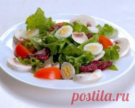 ТОП-10 лёгких праздничных салатов.