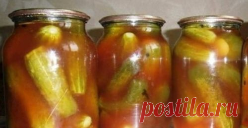 Рецепт хрустящих маринованных огурцов с кетчупом чили. И никакой стерилизации!