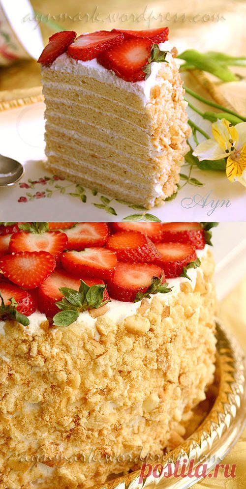 Творожно-сметанный торт | Мои Кулинарные Зарисовки
